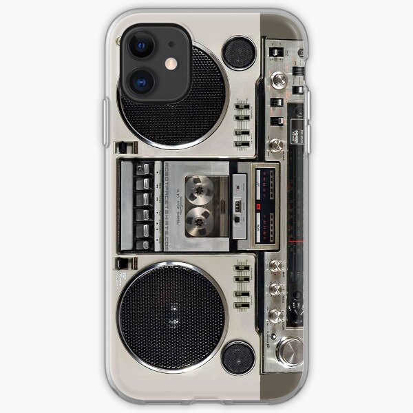 Vintage 80s Boombox Ghettoblaster iPhone Soft Case