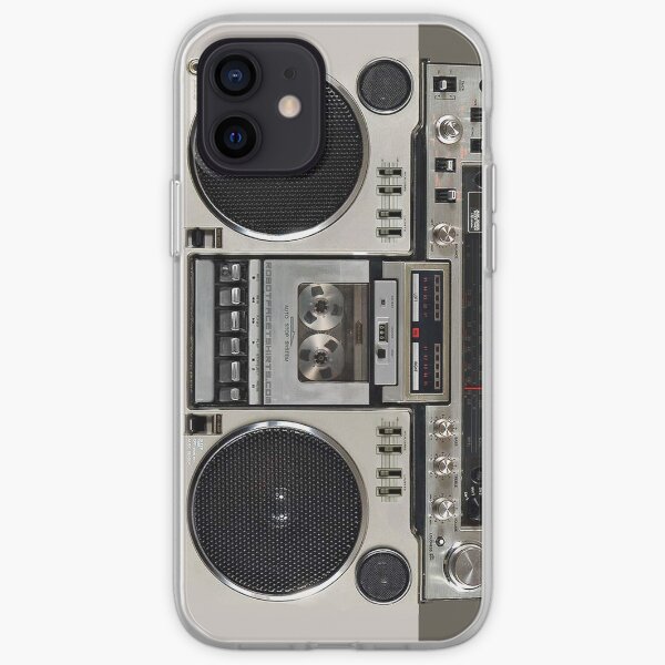 Vintage 80s Boombox Ghettoblaster iPhone Soft Case