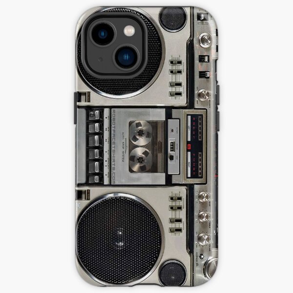 Vintage 80s Boombox Ghettoblaster iPhone Tough Case