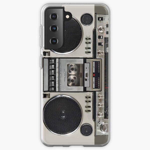 Aperçu de l'œuvre Ghettoblaster Boombox Vintage des années 80 créée et vendue par ROBOTFACE .