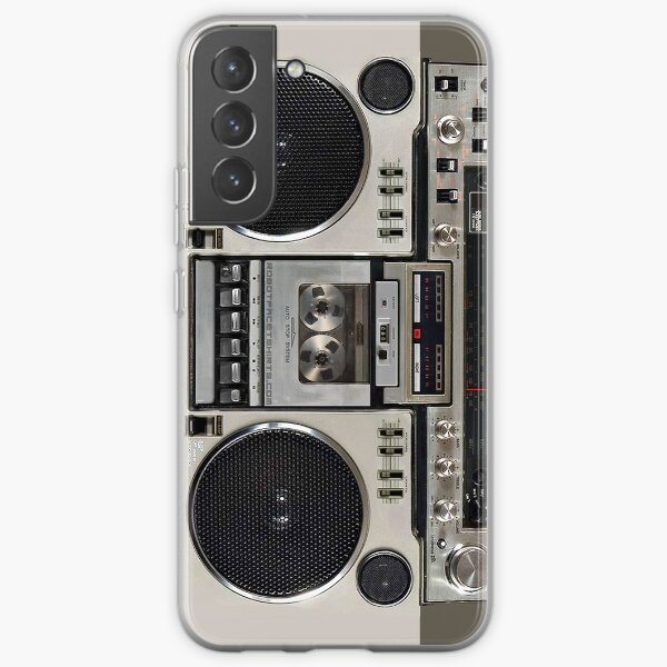 Aperçu de l'œuvre Ghettoblaster Boombox Vintage des années 80 créée et vendue par ROBOTFACE .