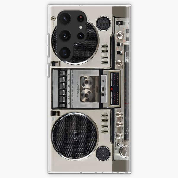 Aperçu de l'œuvre Ghettoblaster Boombox Vintage des années 80 créée et vendue par ROBOTFACE .