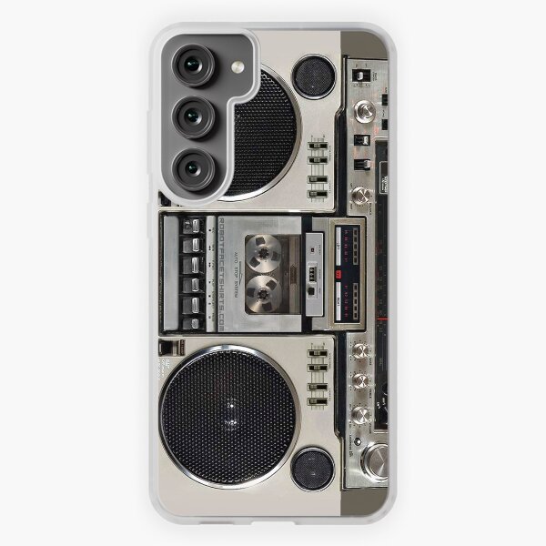 Aperçu de l'œuvre Ghettoblaster Boombox Vintage des années 80 créée et vendue par ROBOTFACE .
