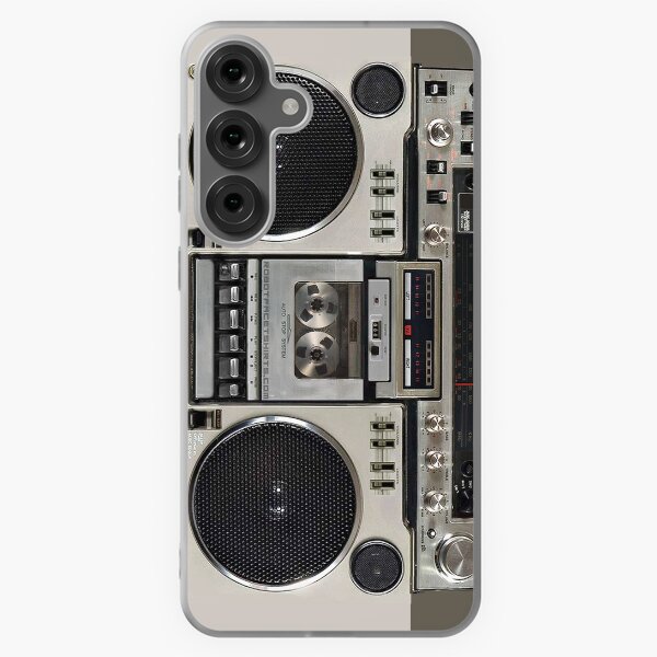 Aperçu de l'œuvre Ghettoblaster Boombox Vintage des années 80 créée et vendue par ROBOTFACE .