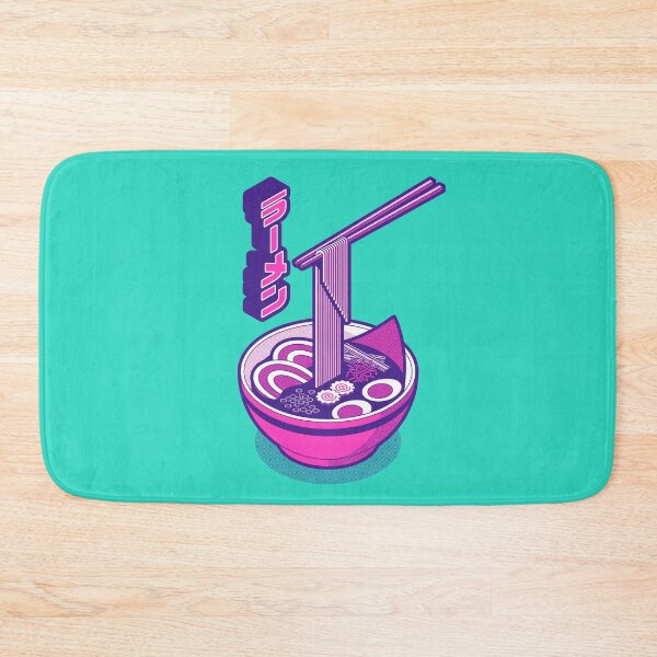 Item preview, Ramen Isometric - Aqua Magenta designed and sold by VoodooCircus.