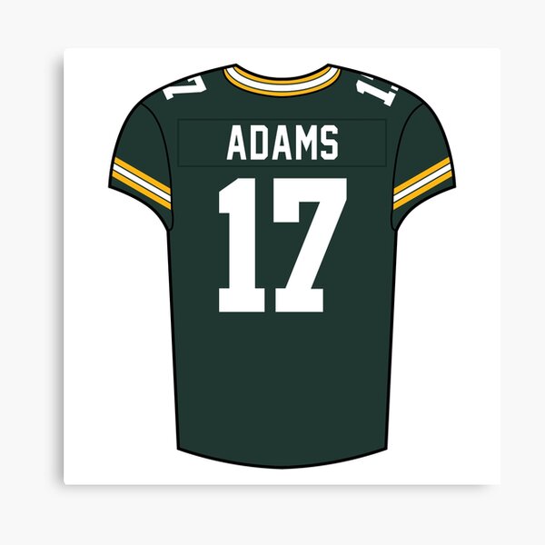 Davante Adams Home Jersey Art Board Print for Sale by designsheaven