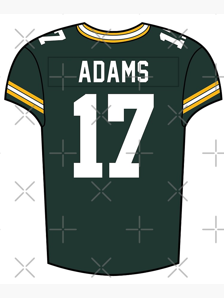 Ahman Green Away Jersey Poster for Sale by designsheaven