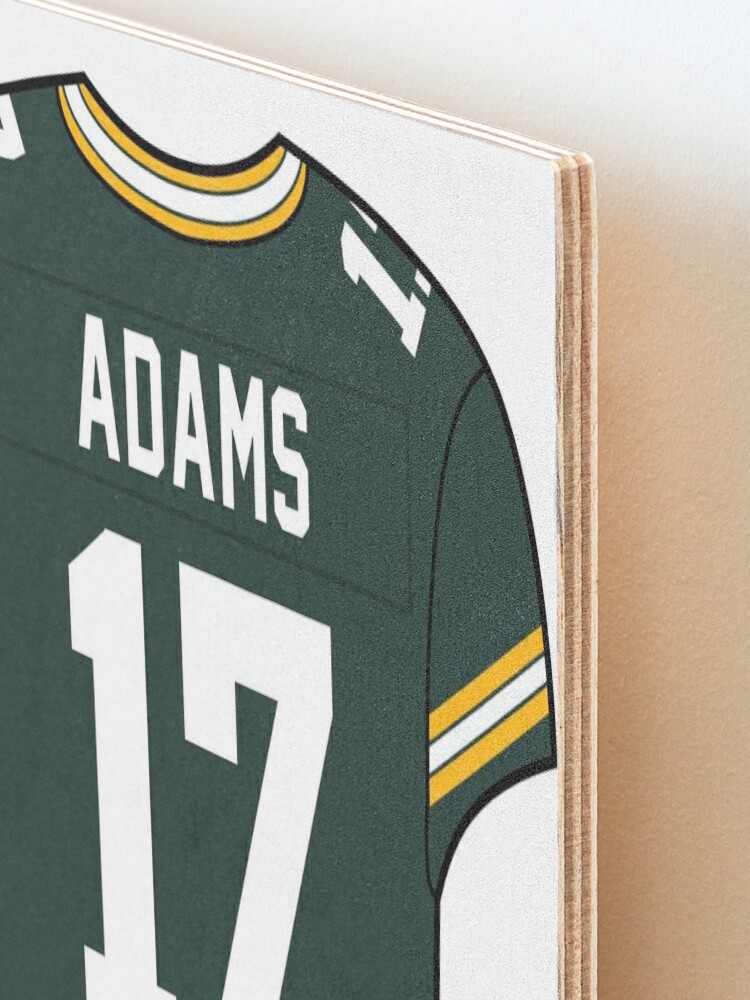 Davante Adams Home Jersey Art Board Print for Sale by designsheaven