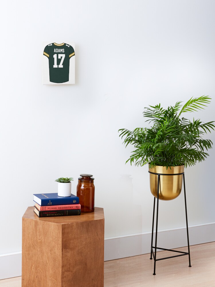 Davante Adams Home Jersey Art Board Print for Sale by