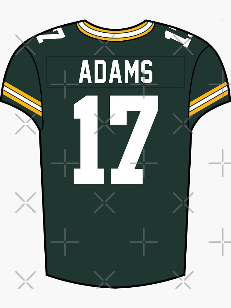 Aaron Jones Away Jersey Sticker for Sale by designsheaven