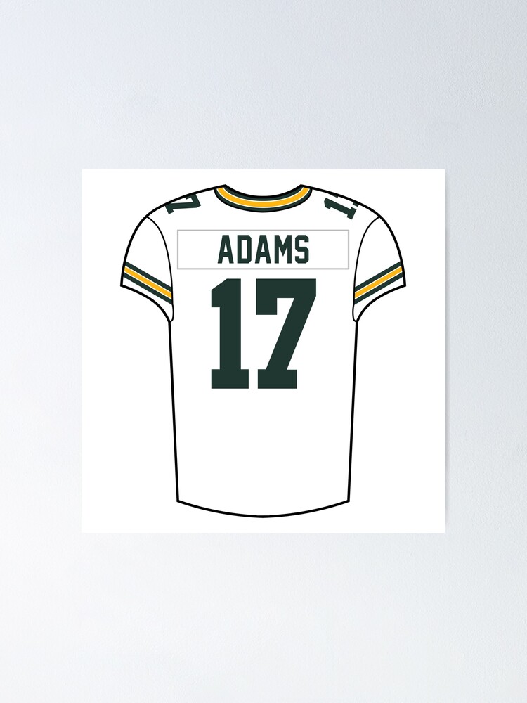 Davante Adams Away Jersey' Poster for Sale by designsheaven