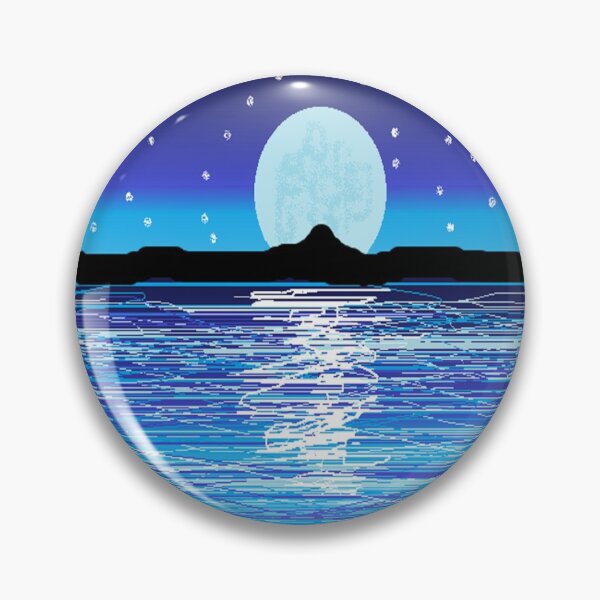 Item preview, Moon above the Ocean designed and sold by Sunraysanastore.