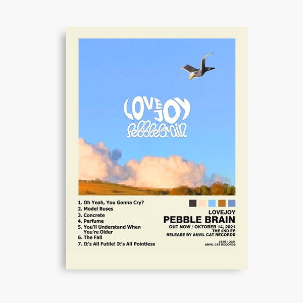 New Album Brain Poster Canvas Print