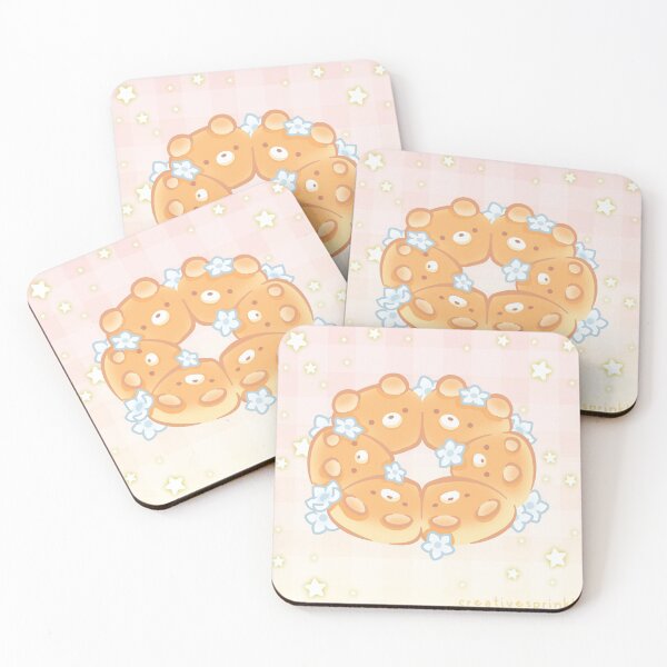 Item preview, Cute Bears Bundt Bread Rolls designed and sold by CreativeSprinkleArt.