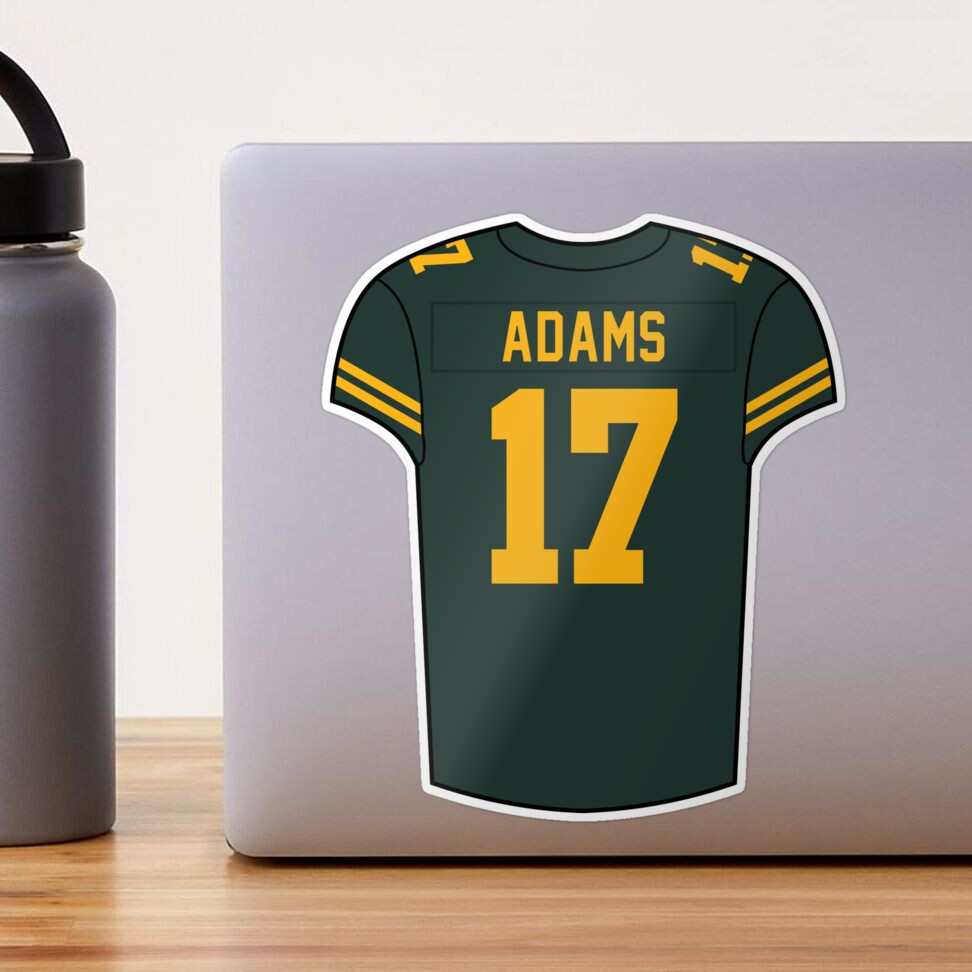 Davante Adams Alternate Jersey Art Board Print for Sale by designsheaven