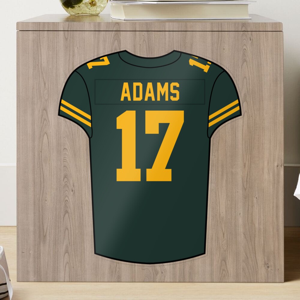 Davante Adams Alternate Jersey' Sticker for Sale by designsheaven