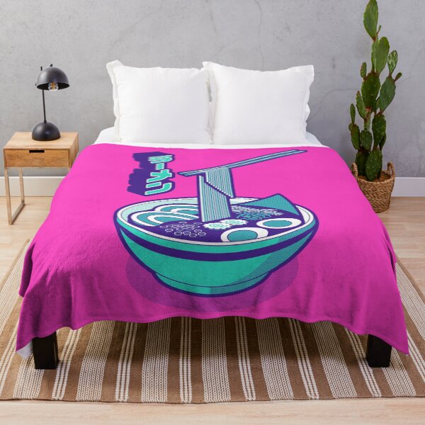 Item preview, Ramen Isometric - Magenta Aqua designed and sold by VoodooCircus.