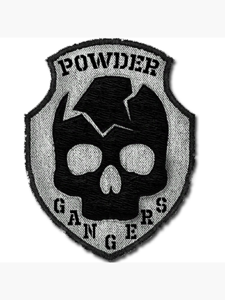 "[PG] Official Powder Gangers Logo" Sticker for Sale by ThatDeviantGuy