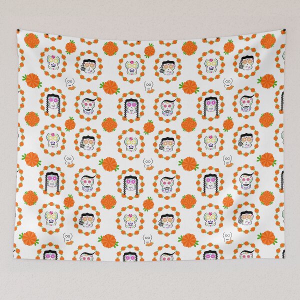 Item preview, Male&Female Mexican Calaveritas (Skulls) Pattern designed and sold by mixMixtli.