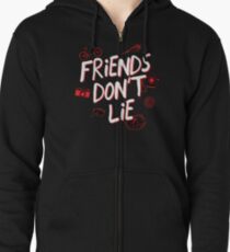 stranger Zipped Hoodie