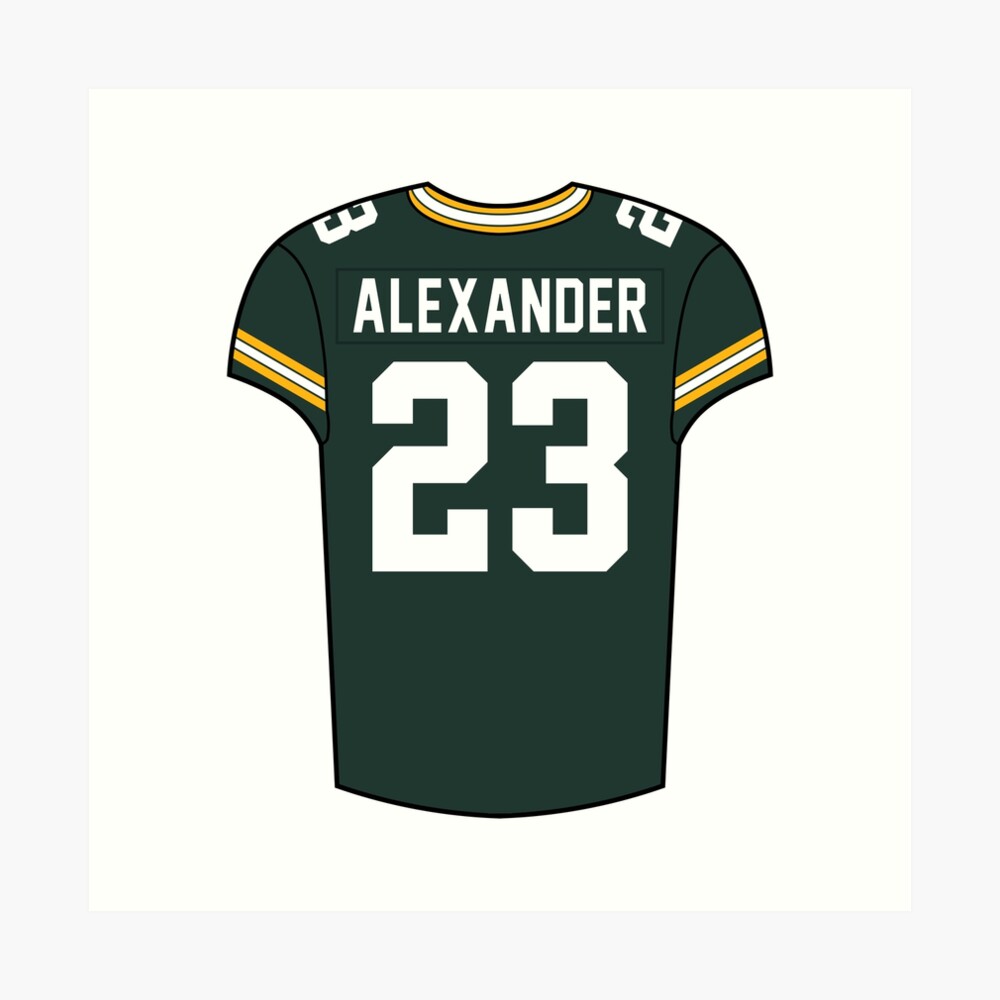 Aaron Rodgers Home Jersey Poster for Sale by designsheaven