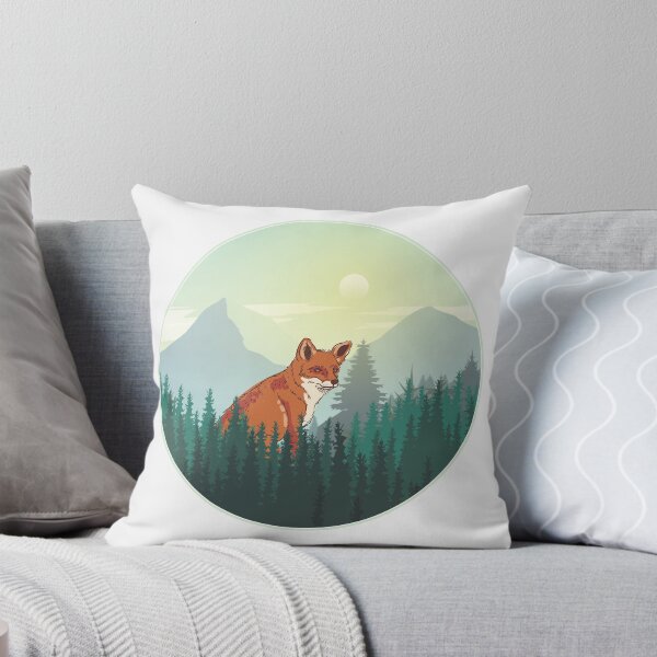 Item preview, A Fox in the Wild Sunset and Mountain designed and sold by Darabi.