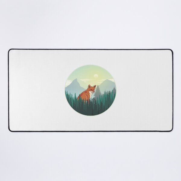 Item preview, A Fox in the Wild Sunset and Mountain designed and sold by Darabi.