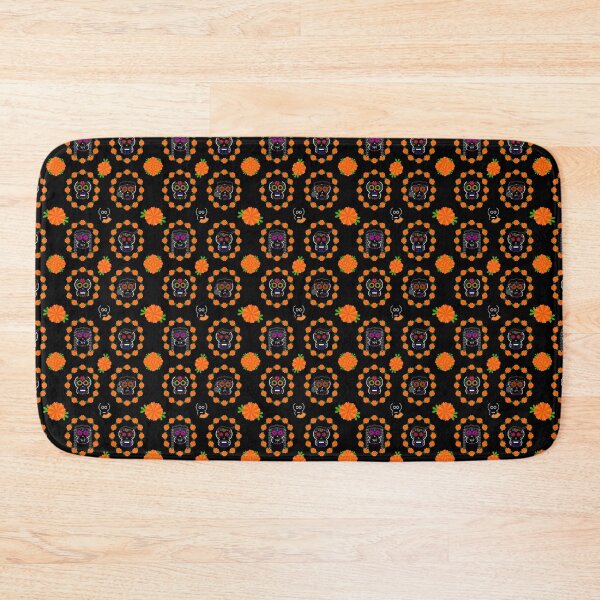 Item preview, Male&Female Mexican Calaveritas (Skulls) Pattern (DarkBG) designed and sold by mixMixtli.