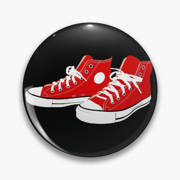 Vista previa del artículo con la obra «Converse rojo», diseñado y vendido por new-yawn.