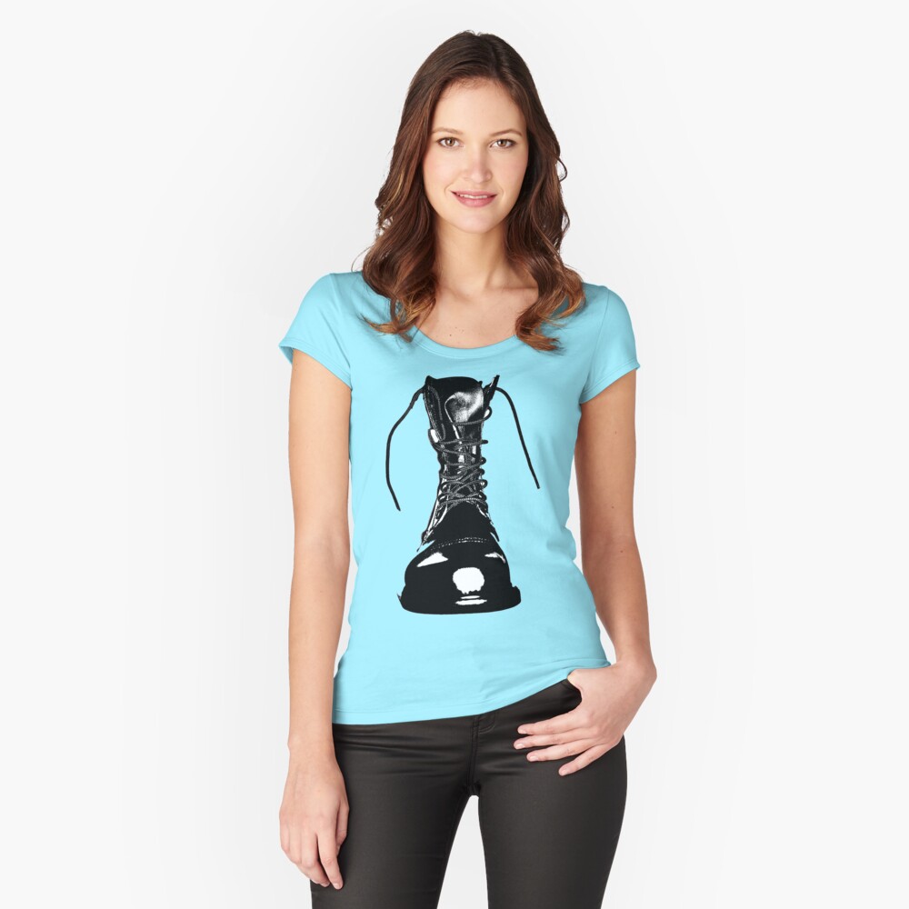 Item preview, Fitted Scoop T-Shirt designed and sold by B-Rude.