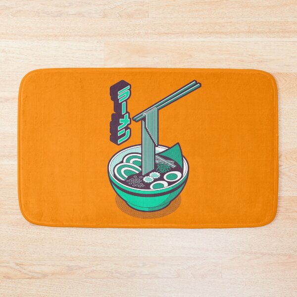 Item preview, Ramen Isometric - Orange Green designed and sold by VoodooCircus.