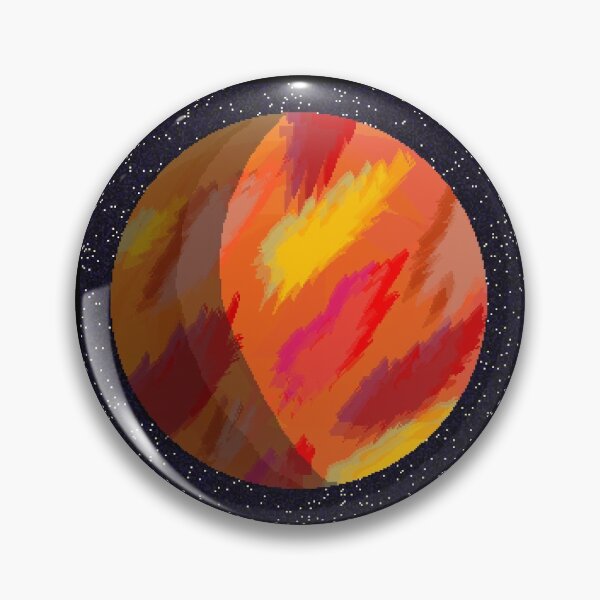 Item preview, Red And Orange Planet designed and sold by Deathstarkille.