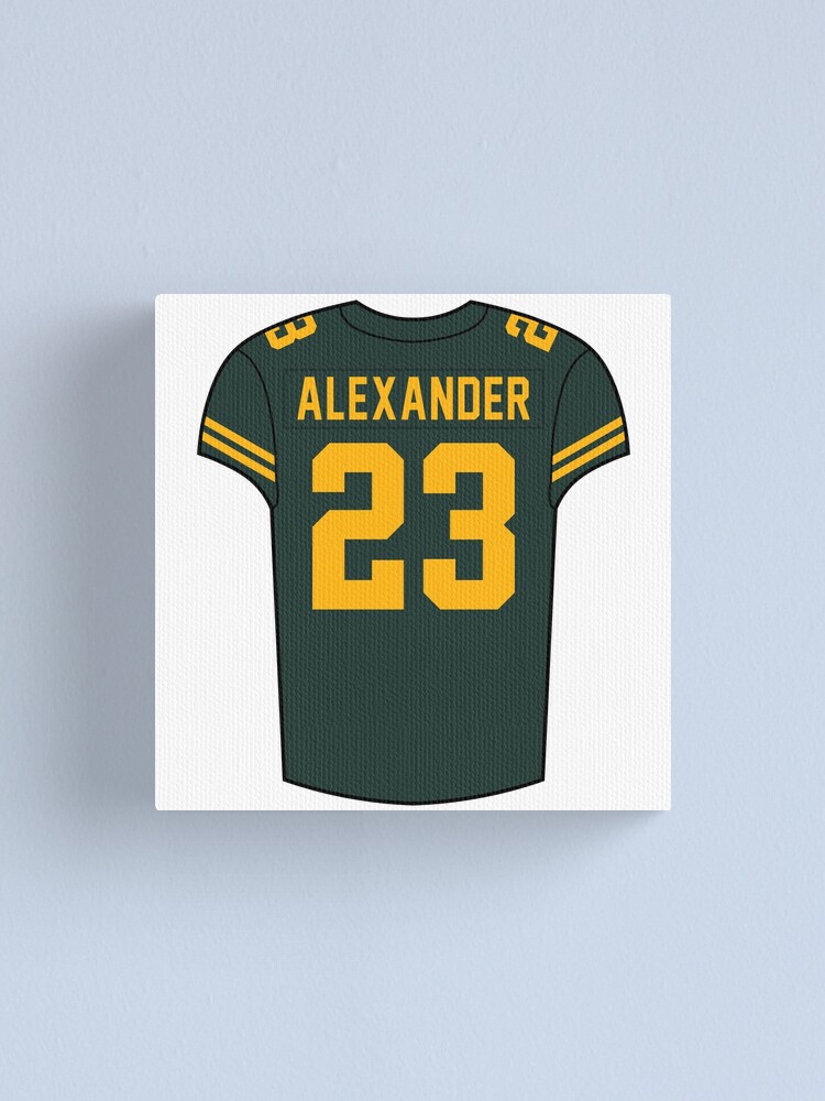 Jaire Alexander Alternate Jersey' Canvas Print for Sale by designsheaven