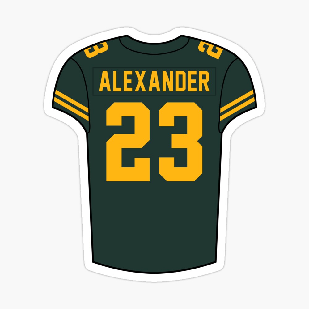 Jaire Alexander Alternate Jersey' Sticker for Sale by designsheaven