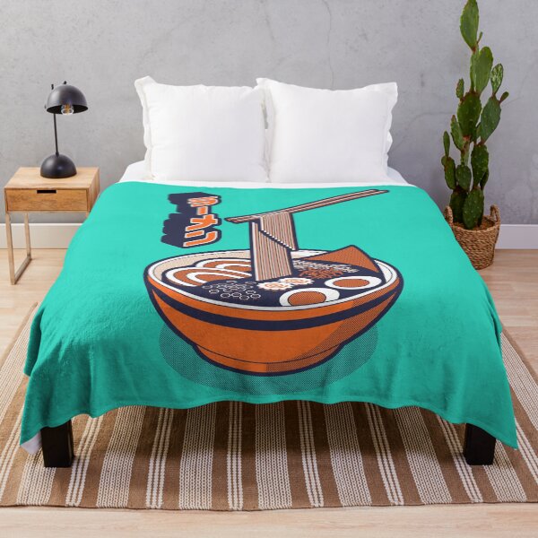Item preview, Ramen Isometric - Aqua Orange designed and sold by VoodooCircus.