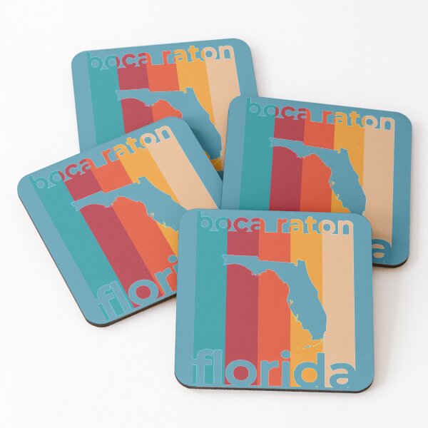Item preview, Boca Raton Florida Retro designed and sold by Designjeremy.