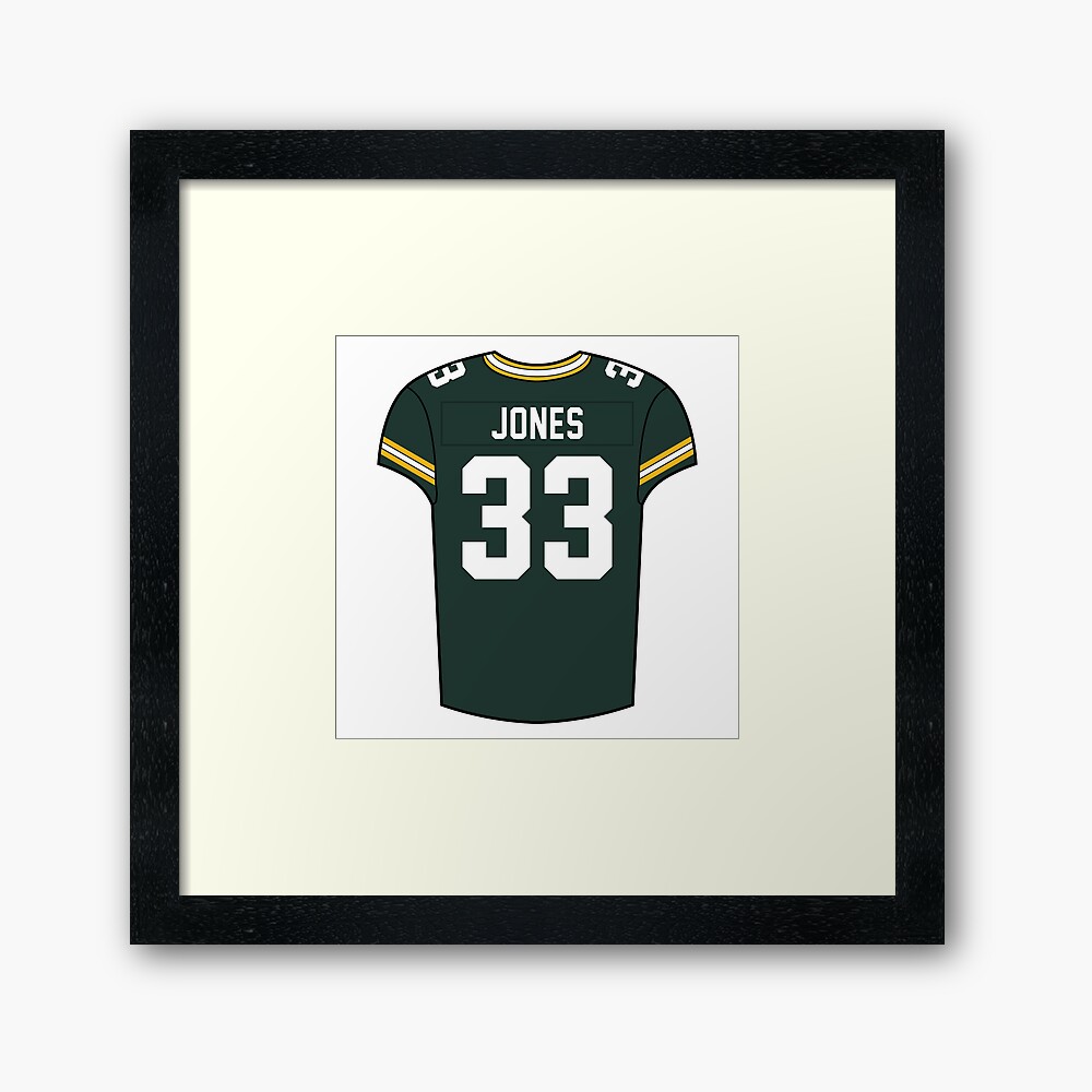 Aaron Jones Alternate Jersey Poster for Sale by designsheaven