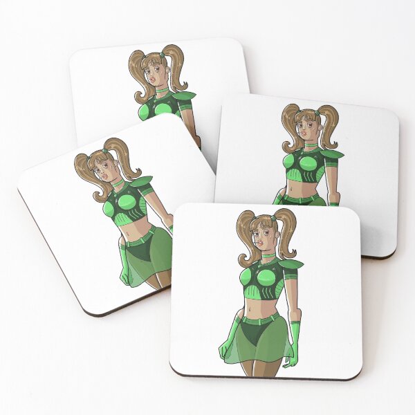 Item preview, Green Cosmic Space Girl designed and sold by Justin Rostad.