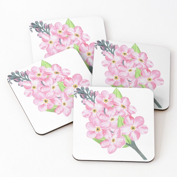 Item preview, Forget-me-nots flowers. designed and sold by Trilisti.
