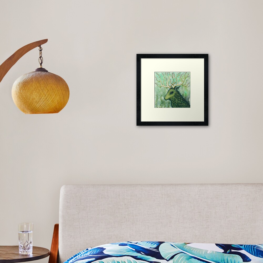 "Sianch of the Mountain" Framed Art Print