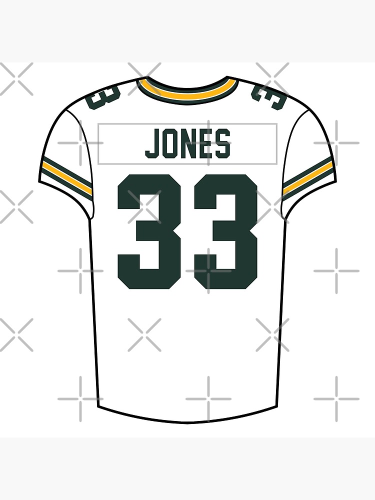 Davante Adams Home Jersey Art Board Print for Sale by