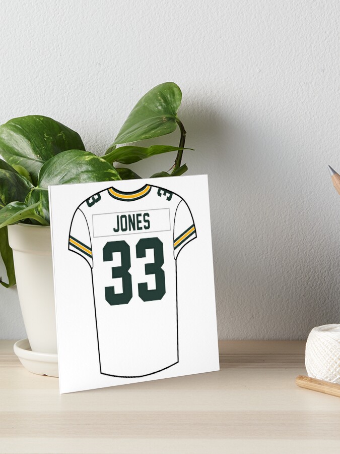 Aaron Jones Alternate Jersey Poster for Sale by designsheaven