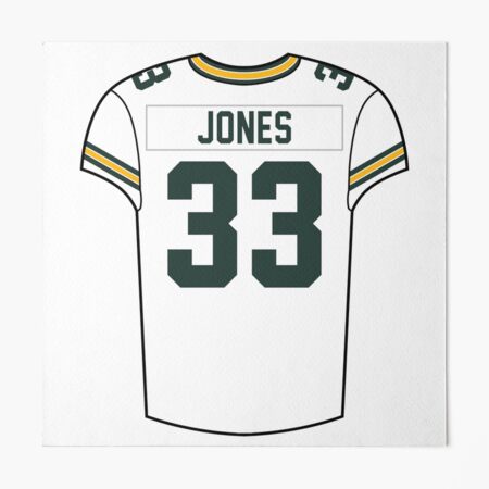 Aaron Jones Alternate Jersey Poster for Sale by designsheaven