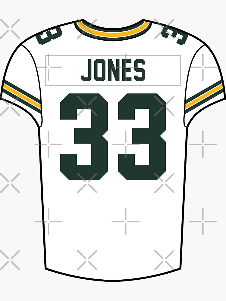 Mason Crosby Away Jersey Sticker for Sale by designsheaven