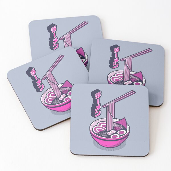 Item preview, Ramen Isometric - Grey Magenta designed and sold by VoodooCircus.