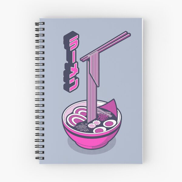 Item preview, Ramen Isometric - Grey Magenta designed and sold by VoodooCircus.