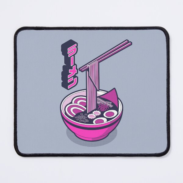 Item preview, Ramen Isometric - Grey Magenta designed and sold by VoodooCircus.