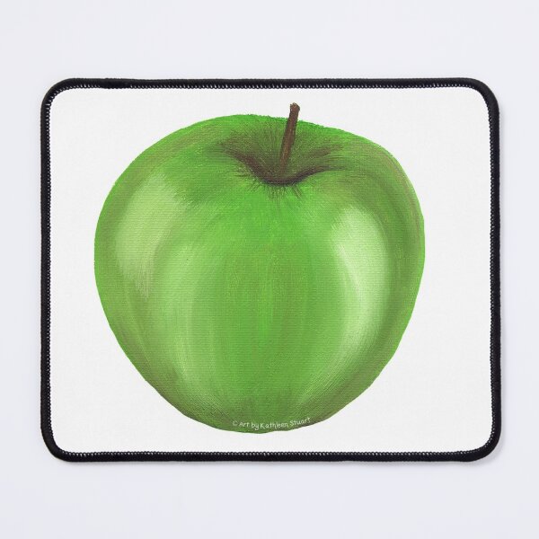 Item preview, Green Apple - Minimalist Painting designed and sold by Art by Kathleen Stuart.