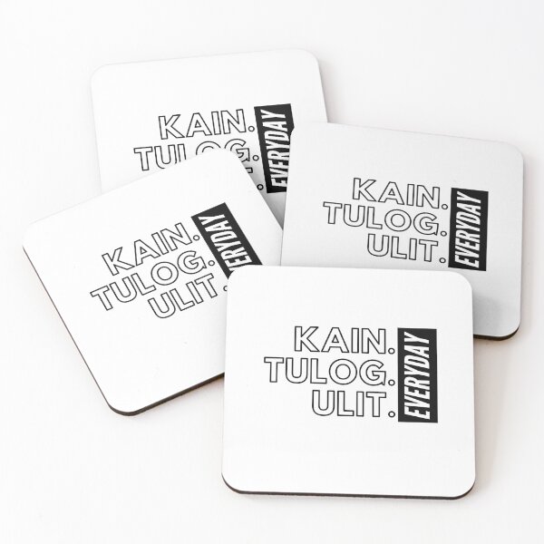 Item preview, Kain. Tulog. Ulit. Everyday designed and sold by The Cultured  Noodle.