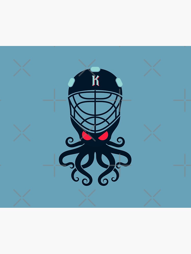 Discover Seattle Kraken Alternative Mascot Version 2 Shower Curtain